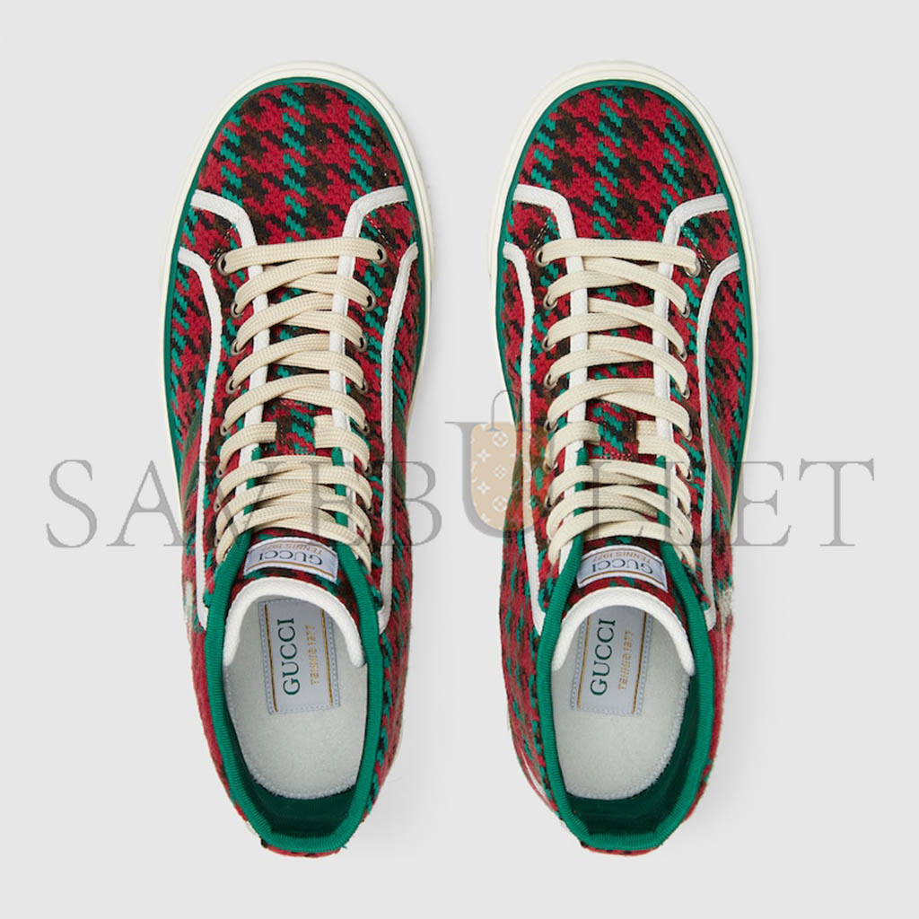 GUCCI MEN'S GUCCI TENNIS 1977 HIGH-TOP SNEAKERS 644737